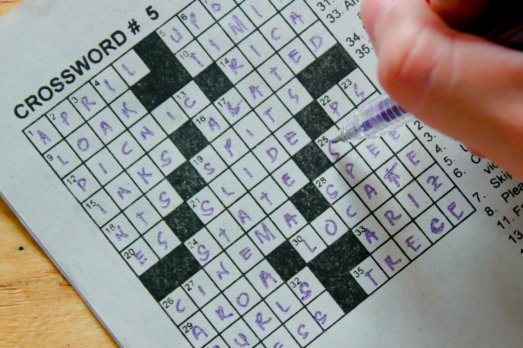 Are people “cheating” on crossword puzzles?